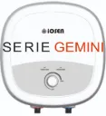 Termo eléctrico compacto y eficiente Gemini 15L