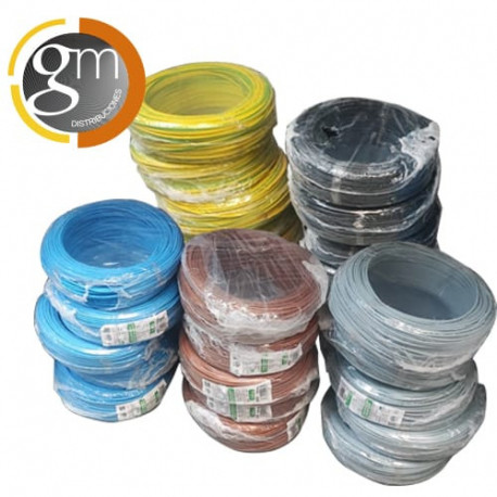 [GM10308.151A002MR100] Cable flexible de seguridad 1x2.5mm azul(rollo 100m)
