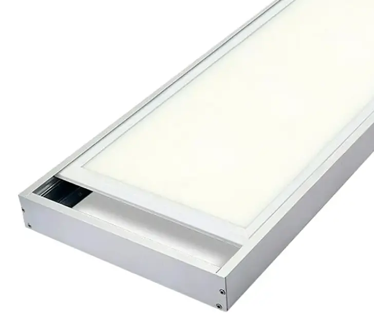 [GM00214] Perfil de aluminio blanco sobrepuesto 120x30 cm.