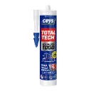 Sellador elástico CEYS TOTAL-TECH blanco, 290ml